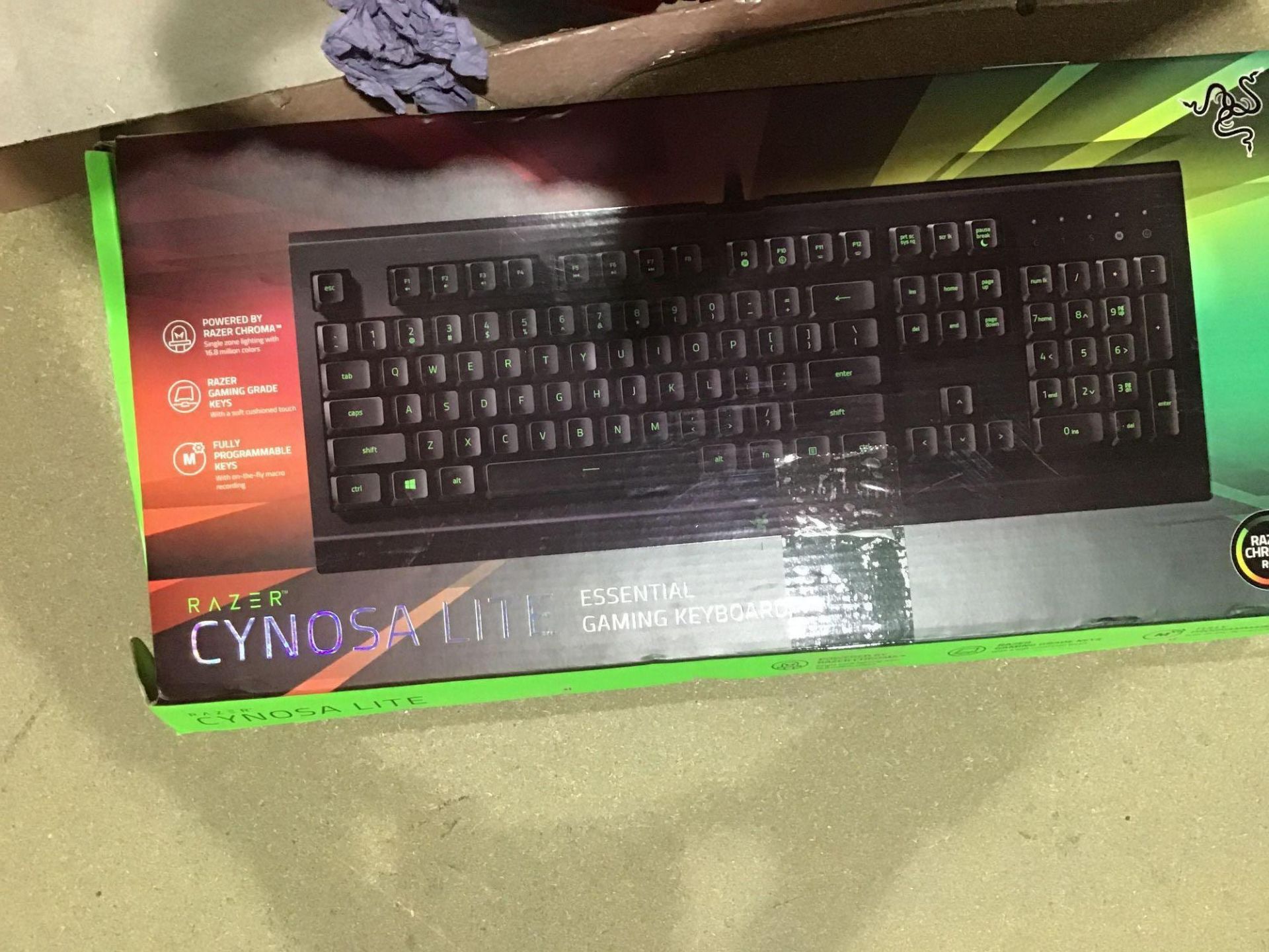 Razer Gaming Keyboard - With Razer Mecha Membrane Keys Cynosa Lite. DE-Layout - £38.75 RRP - Image 3 of 4