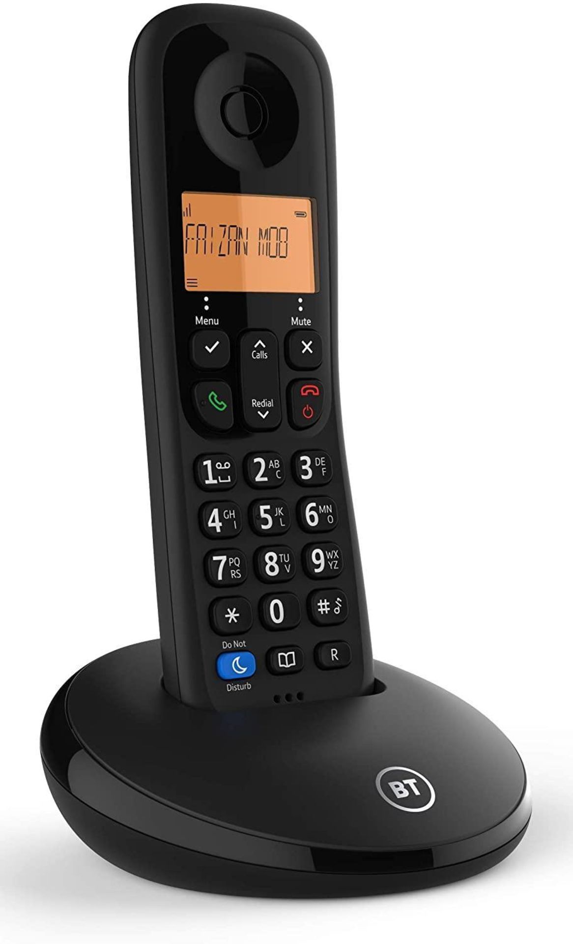 BT Everyday Cordless Home Phone with Basic Call Blocking, Single Handset Pack, Black £19.99 RRP