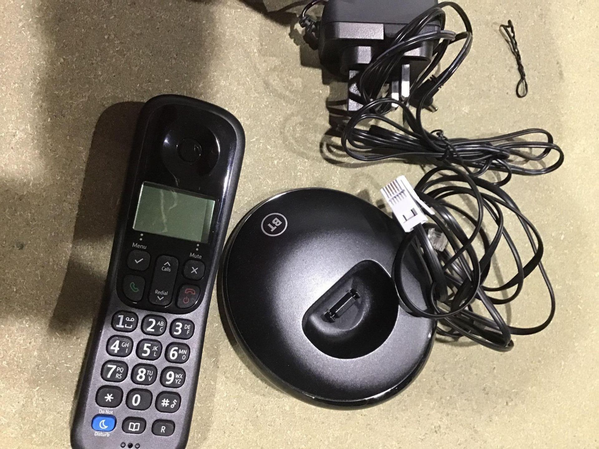 BT Everyday Cordless Home Phone with Basic Call Blocking, Single Handset Pack, Black £19.99 RRP - Image 2 of 4