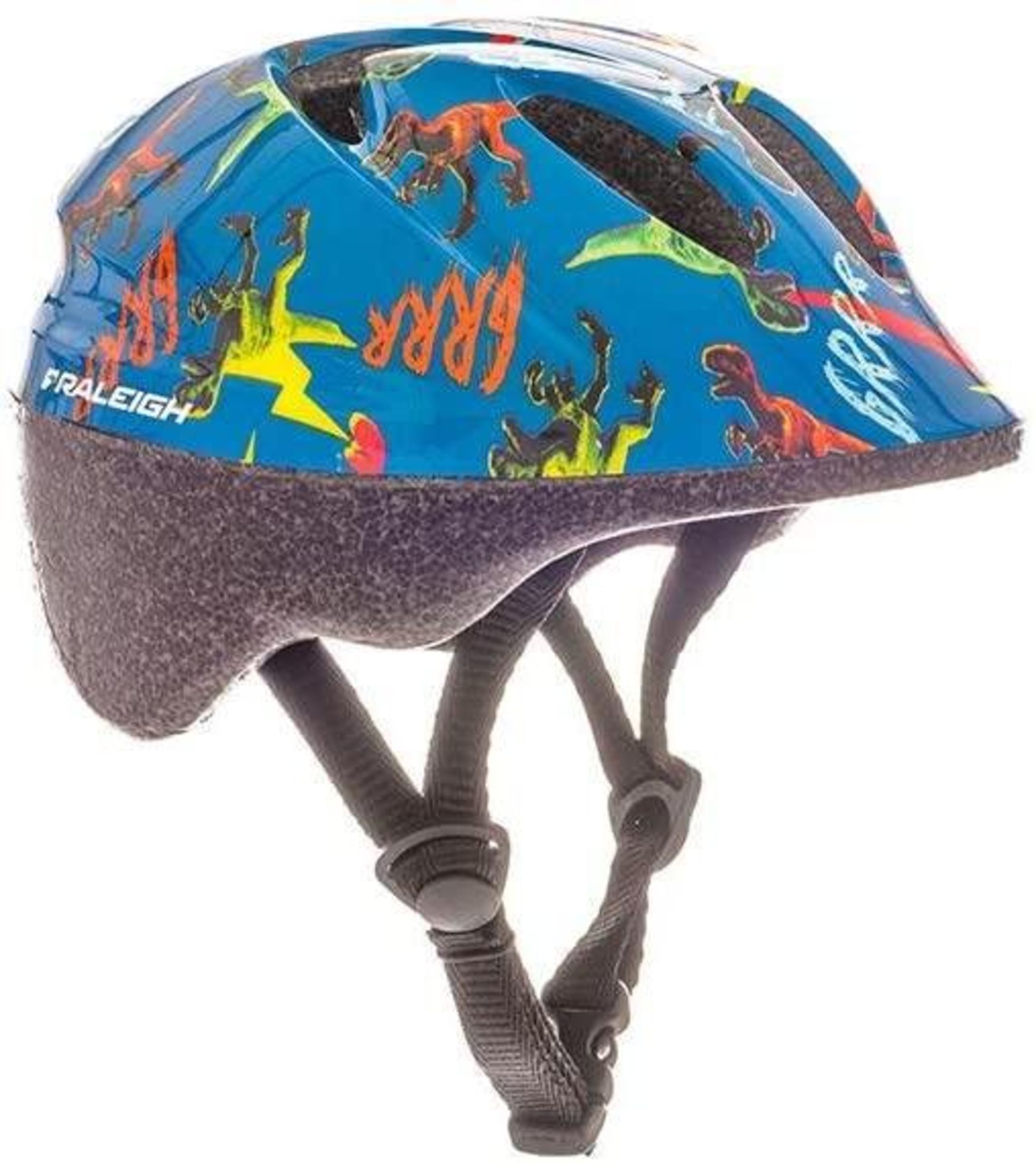 Raleigh Kids' Rascal Dinosaur Cycle Helmet, Multi-Colour, 44-50cm £14.59 RRP