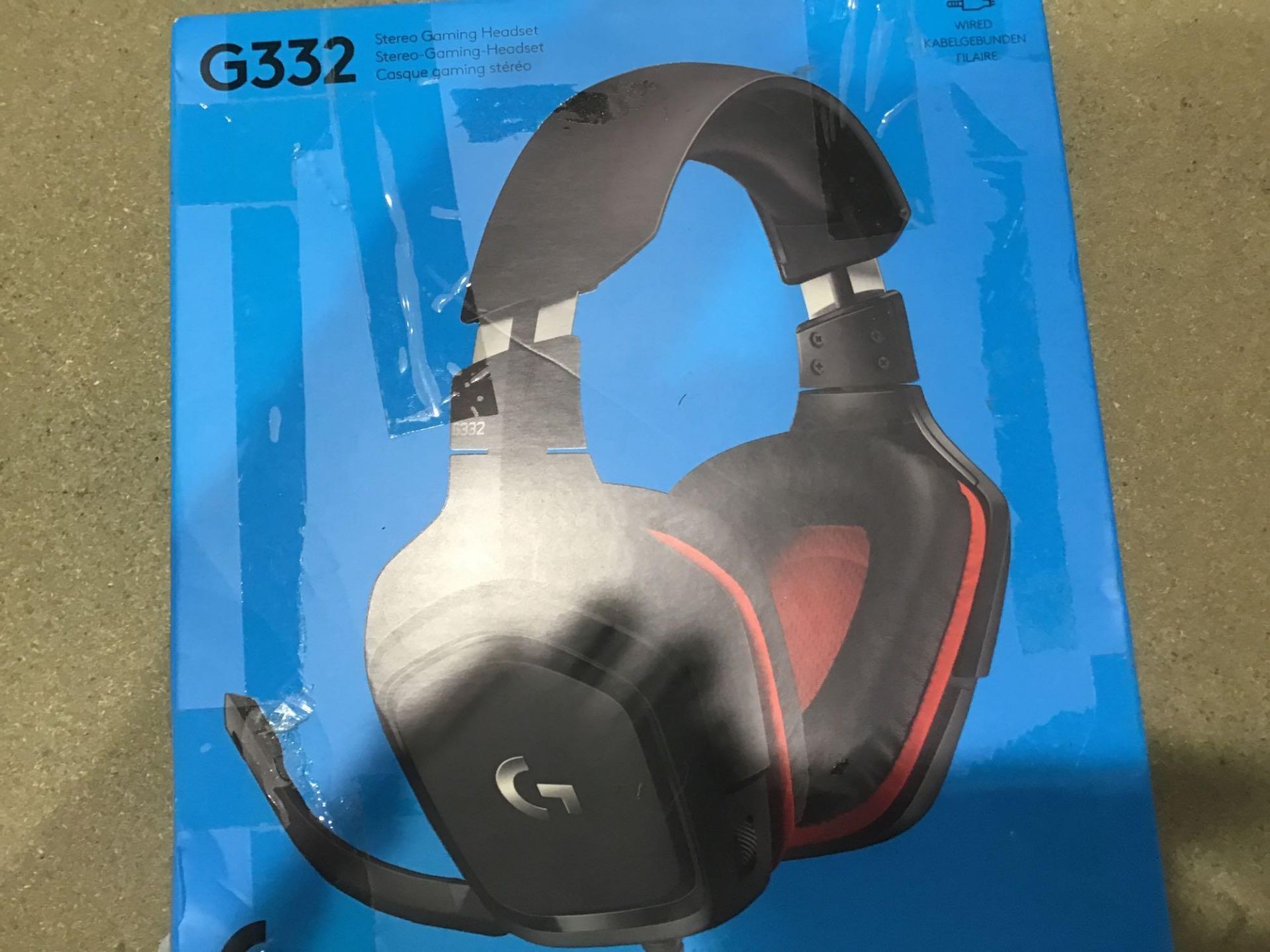 Logitech G332 Wired Gaming Headset, 50 mm Audio Drivers, Rotating Leatherette Ear Cups, 3.5 mm - Image 3 of 4