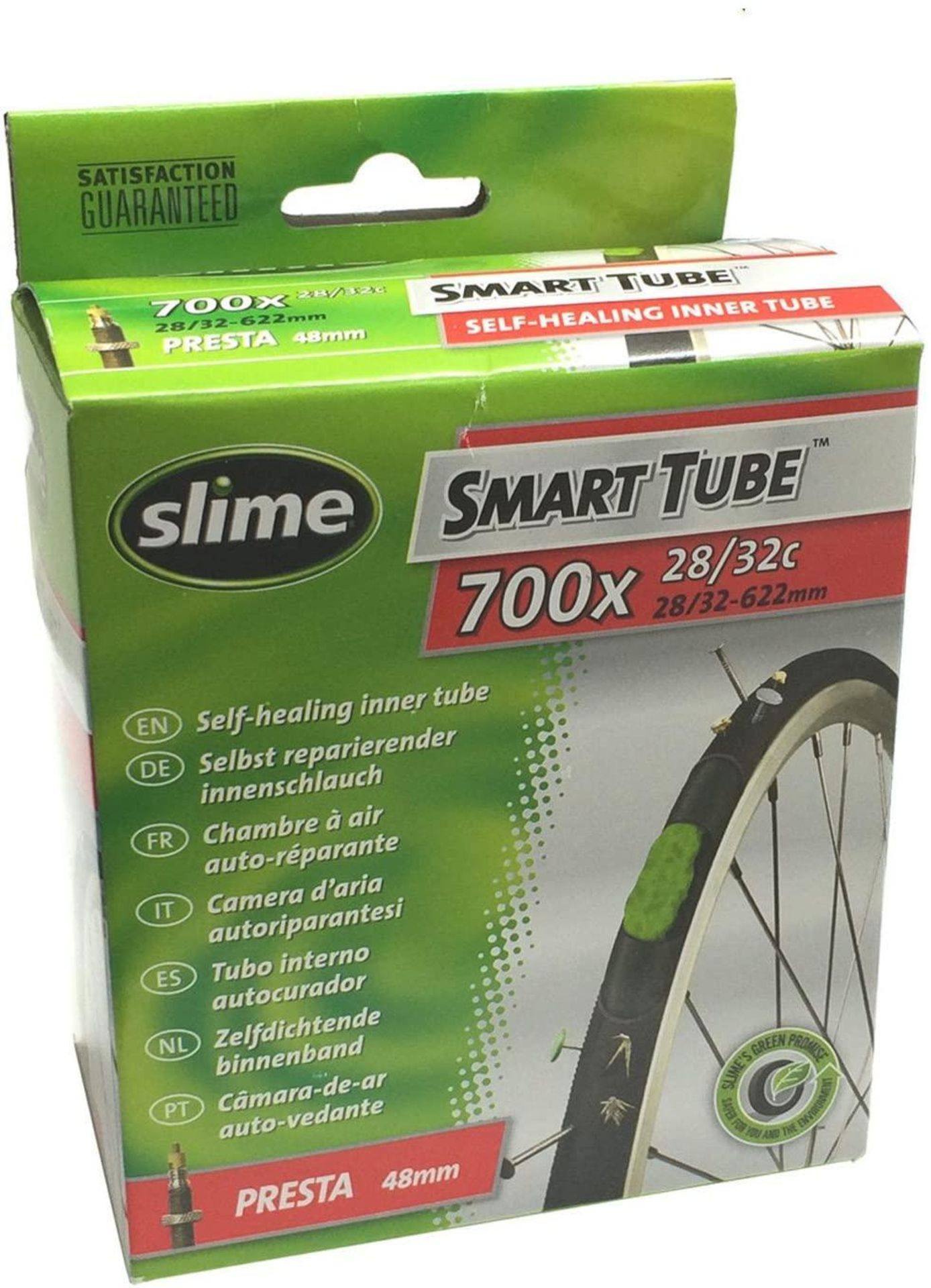 Slime Smart Tube Self Healing Inner Tube - 700 x 28/32c (Presta Valve 42mm)