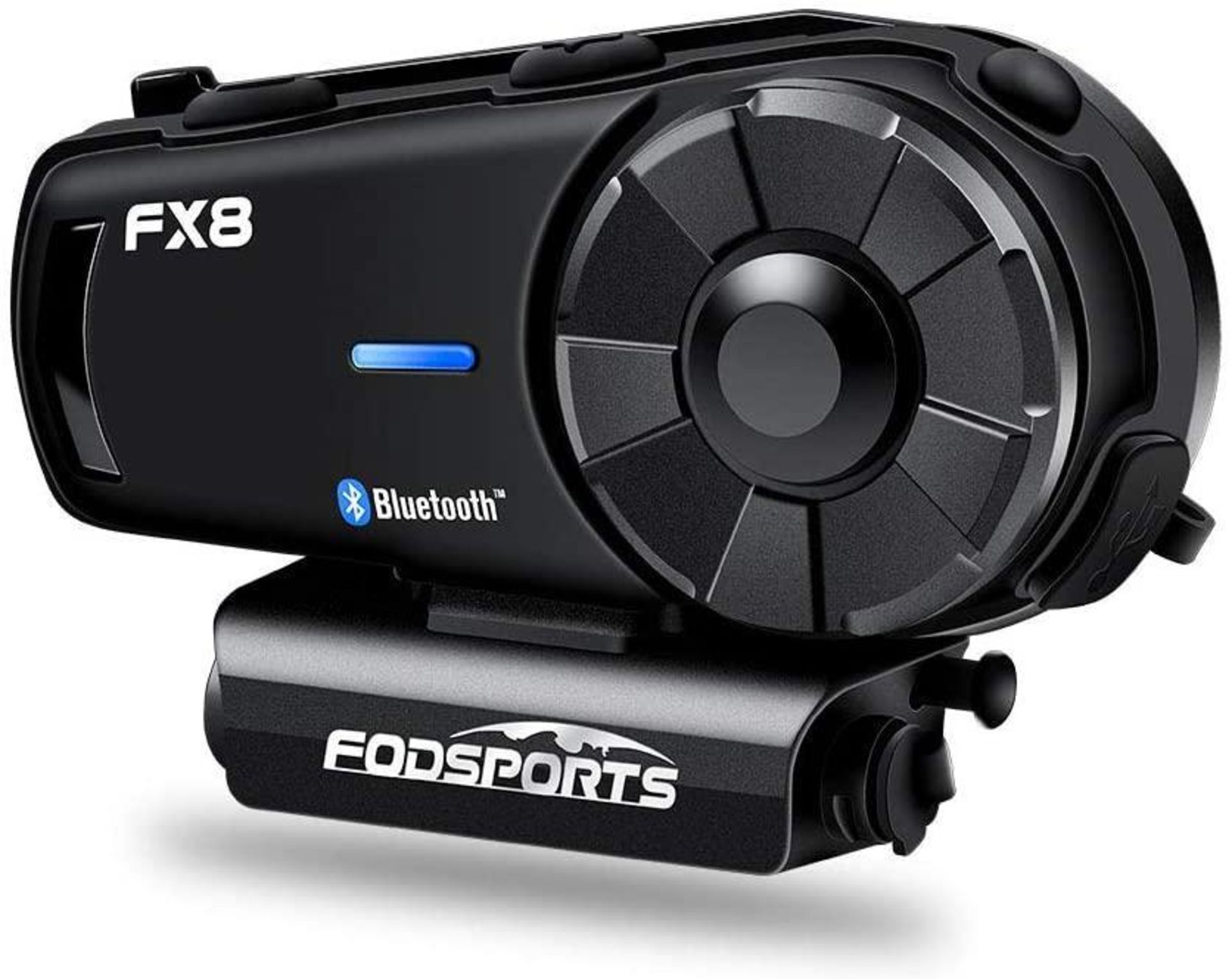 Fodsports FX8 Motorcycle Bluetooth Intercom Headset, Hand-free (1 Pack) - £98.99 RRP