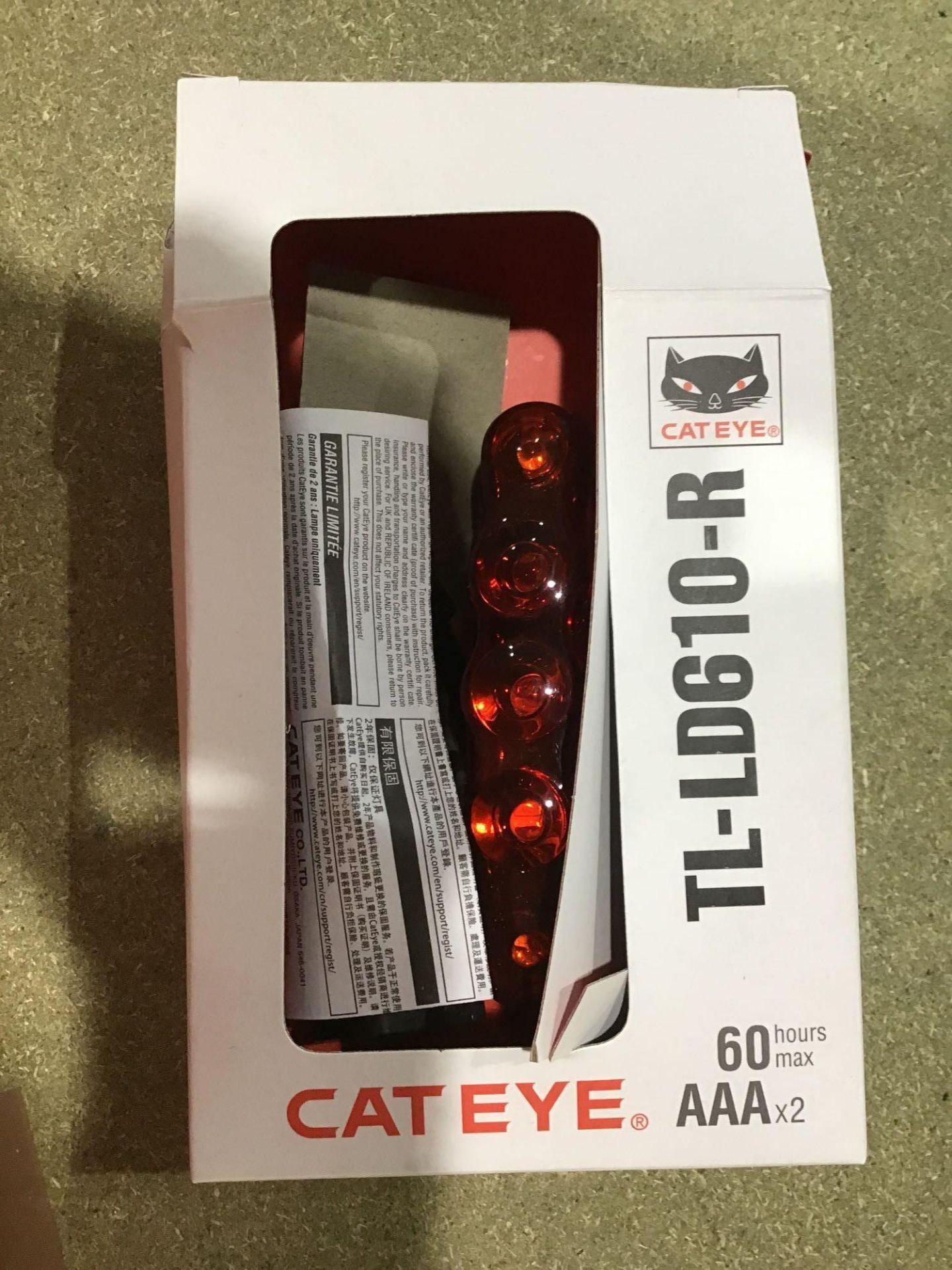 Cateye TL-LD610-R Rear Light £22.95 RRP - Image 3 of 4