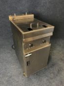 Valentine Twin Berth Electric Deep Fat Fryer, 3-Phase, No Baskets Present