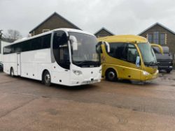 AUCTION CANCELLED - Unreserved Online Auction - 2016 Scania Omni Express 53 Coach & 2006 Scania K114 4x2 Irizar PB Coach