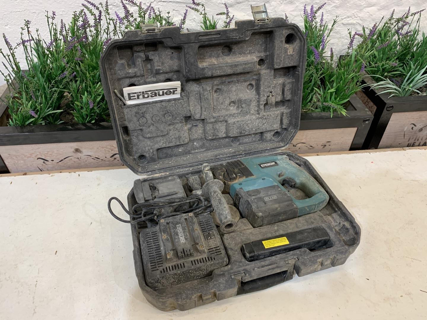 Erbauer ERF437SDS 24V SDS Plus Cordless 