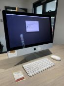 Apple iMac 14, Model A1418, 2.7GHz Core i5 Processor, 8GB Ram, 1TB HDD, 21.5" Screen with Keyboard