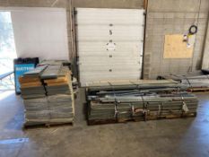 Lot of (4) Pallets of Asst. Shelving