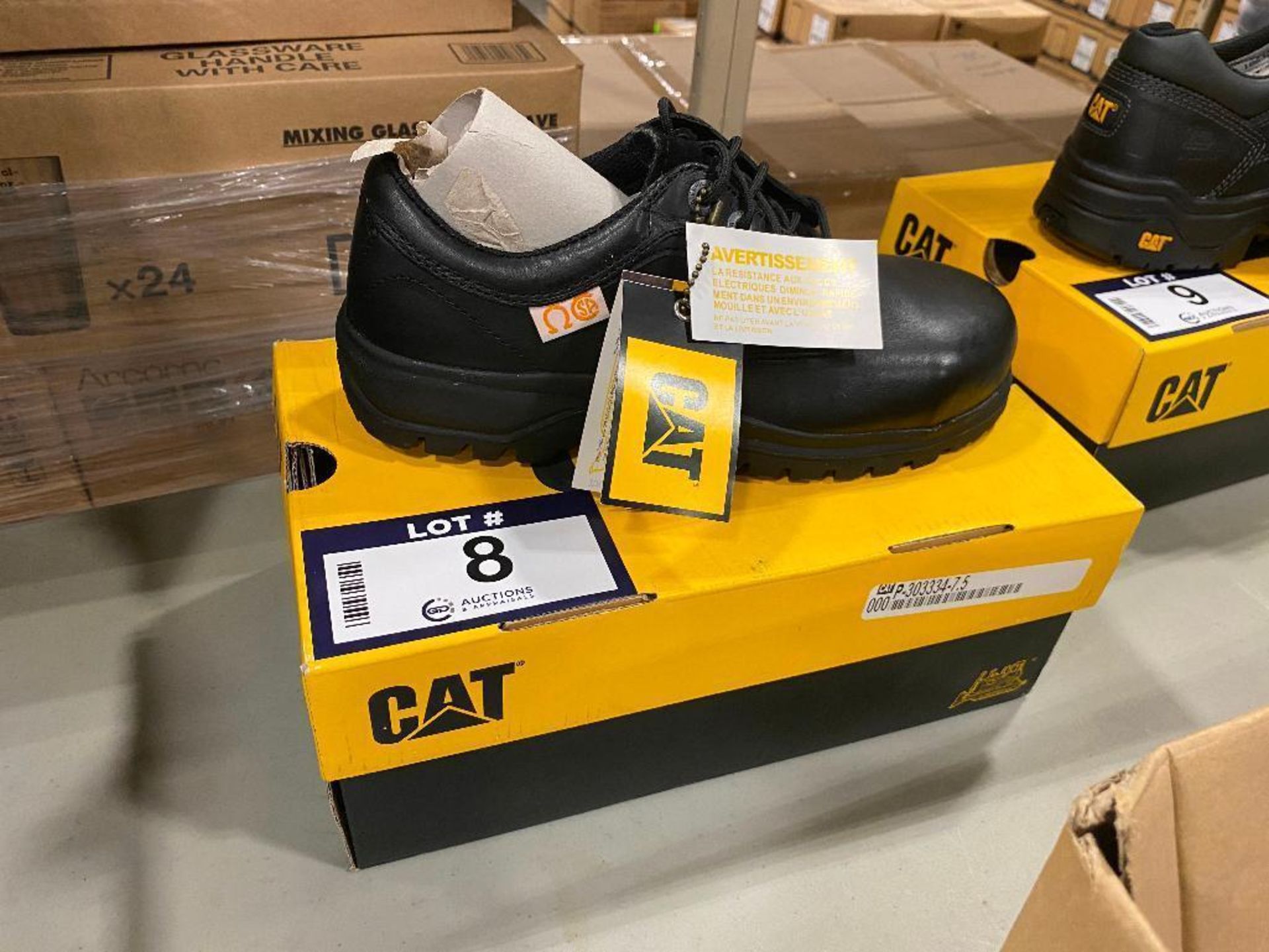 CAT Tyler CSA Size 7.5