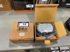 Lot of (2) Jetco EnviroVision Oval LED Work Lights