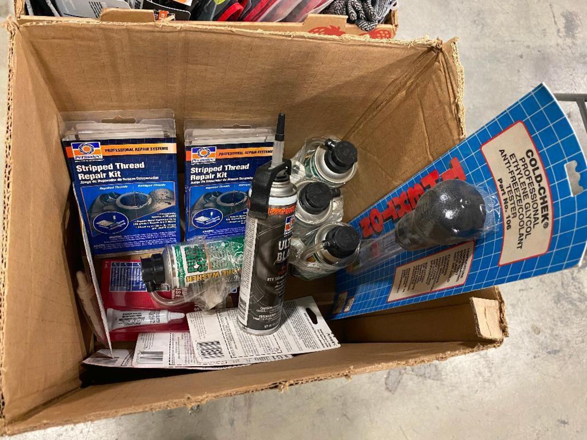 Lot of Asst. Pump Saver, Stripped Thread Repair Kits, Gasket Maker, etc. - Image 2 of 2