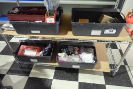 Lot of Asst. Fasteners, Air Hose Parts, Rivet Guns, etc.