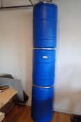 Lot of 3 Poly Barrels- Empty.