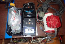 Lot of 2 Multi-Drives, Hold Down Clamps and Vacuum Pump.