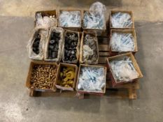 Pallet of Asst. Fasteners including Bolts and Nuts