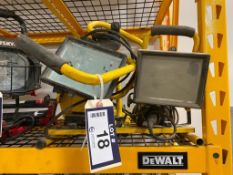 Lot of DeWalt Work Lights