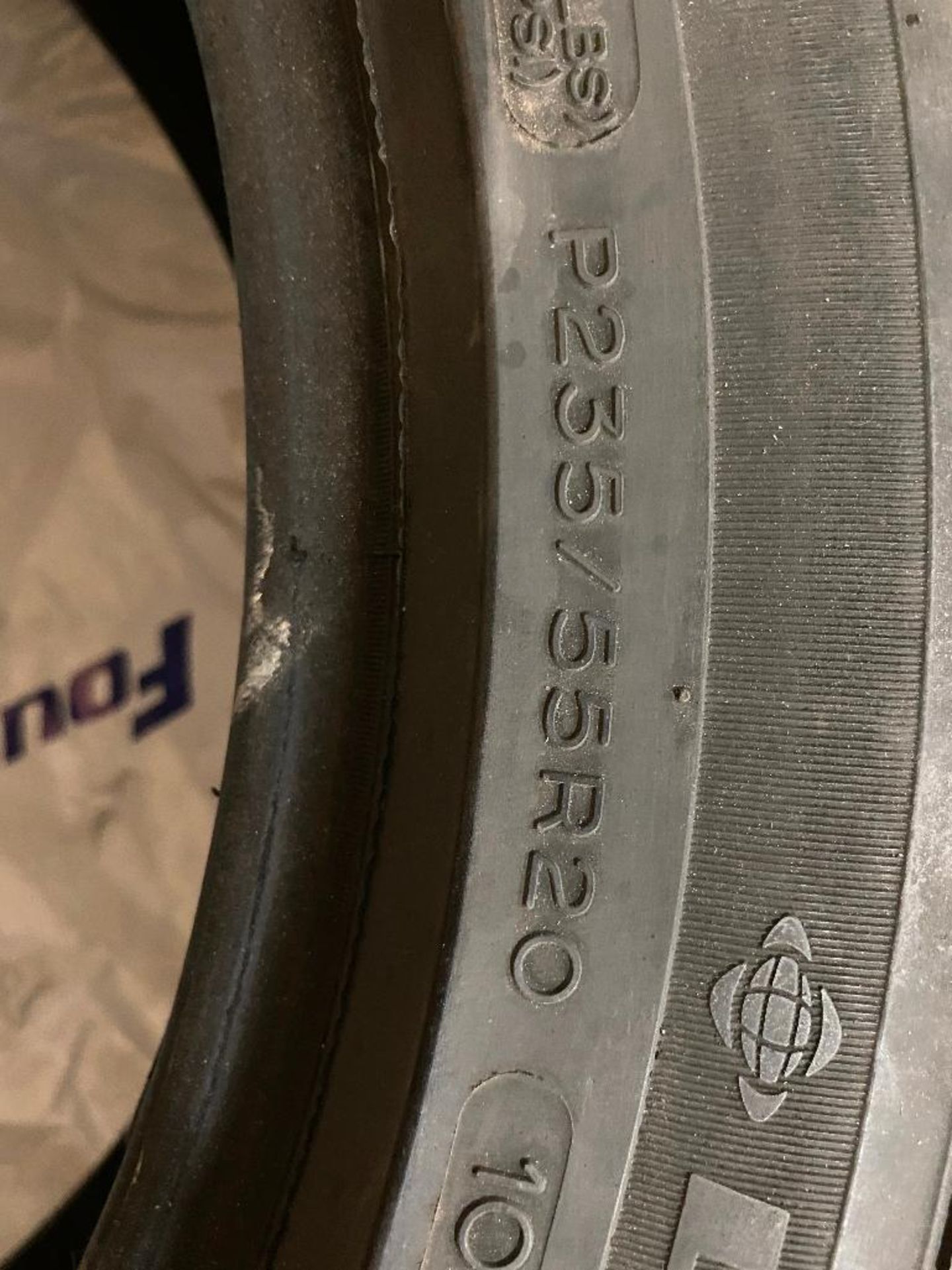 Lot of (4) Michelin P235/55R20 Tires - Image 2 of 2