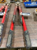 Lot of (2) Asst. Bolt Cutters