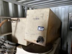 Lot of (2) Asst. Poly Tanks