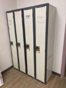 Lot of (4) Lockers