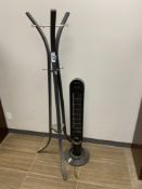 Lot of Coat Rack and Fan