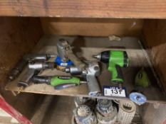 Lot of Pneumatic Tools including (2) Impacts, Sander, Ratchet, Drill, Die Grinder, etc.