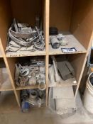 Lot is Asst. Hooks, Electrical Connectors, Mounts, etc.