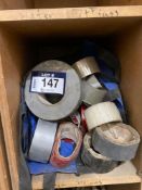 Lot of Asst. Tape including Duct Tape, Electric Tape, Packing Tape, etc.