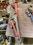 Lot of (3) Asst. Pipe Wrenches