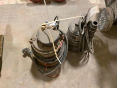 Lot of (2) Asst. Submersible Pumps