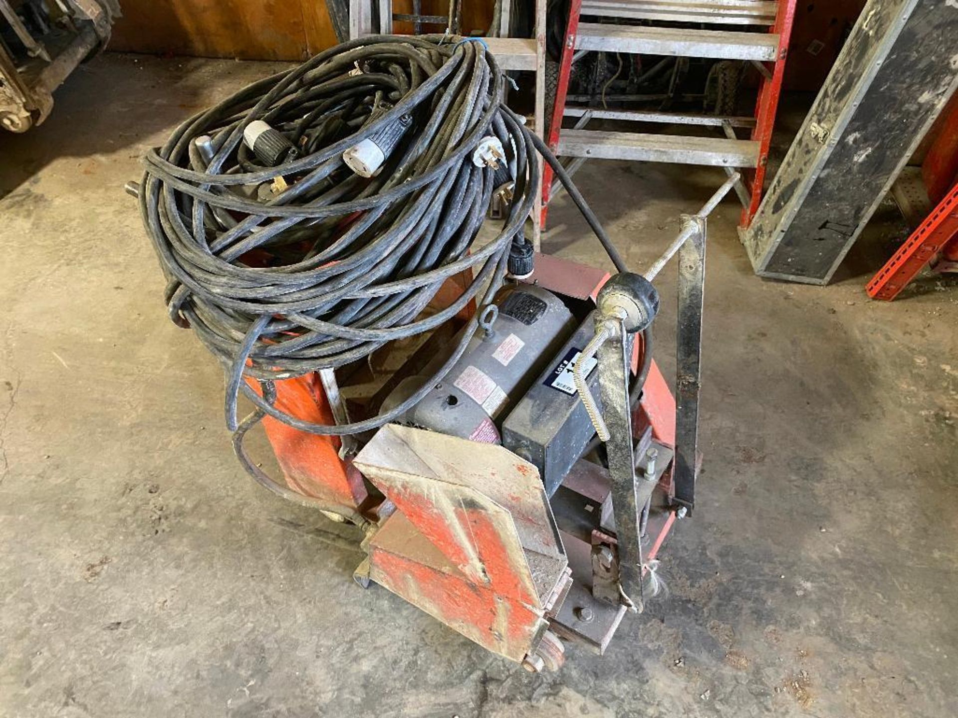 Electric Walk Behind Saw