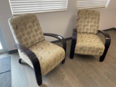 Lot of (2) Arm Chairs