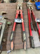 Lot of (2) Asst. Bolt Cutters