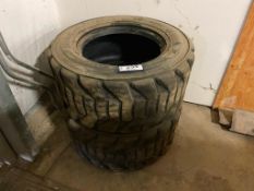 Lot of (2) Bobcat Skidsteer Tires