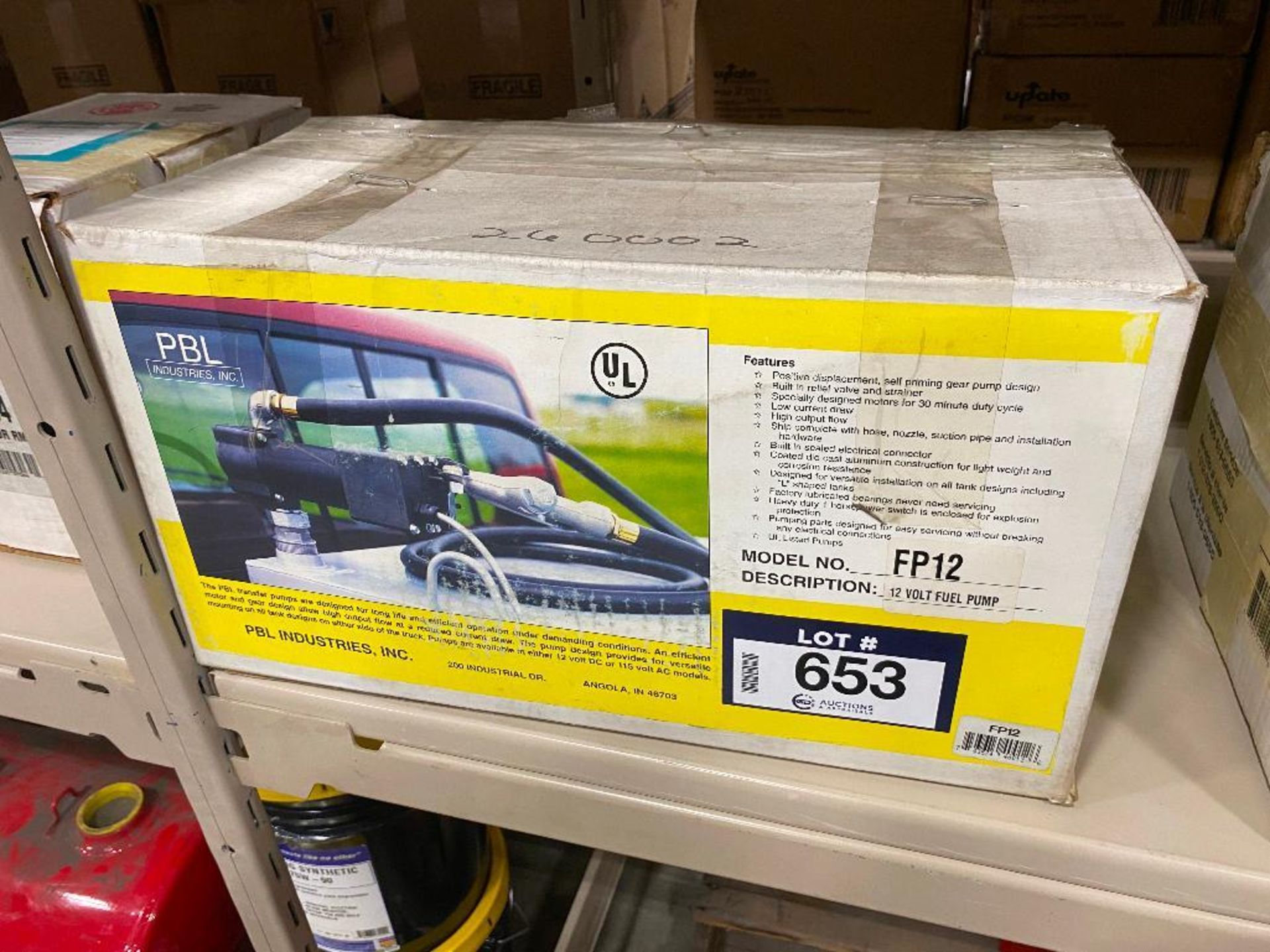 PBL Industries FP12, 12V Fuel Transfer Pump