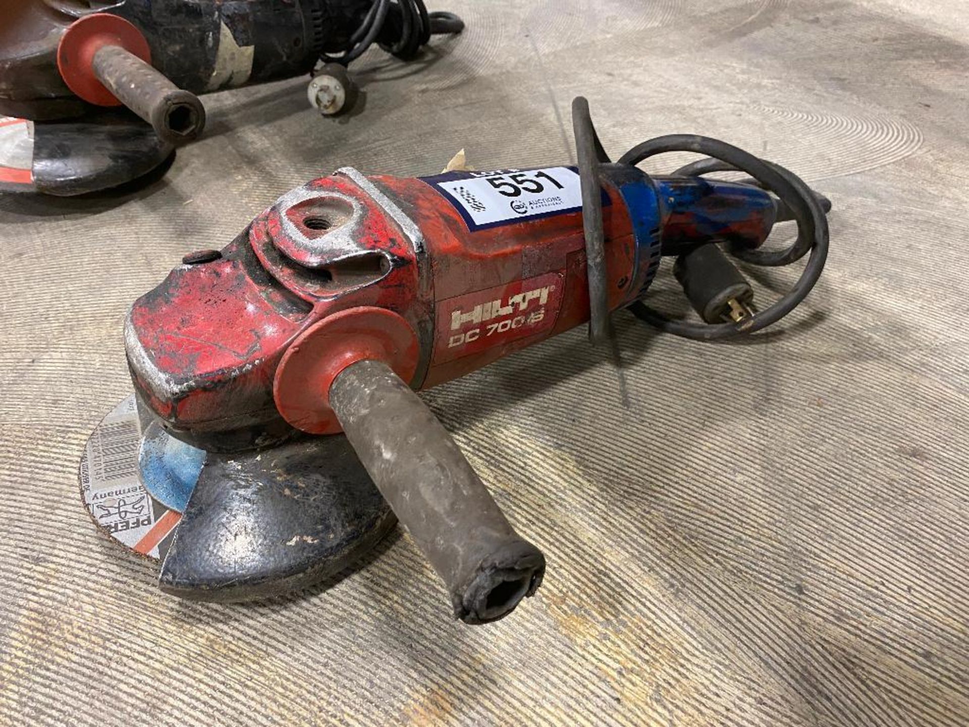 HILTI DC 700 S Electric Angle Grinder