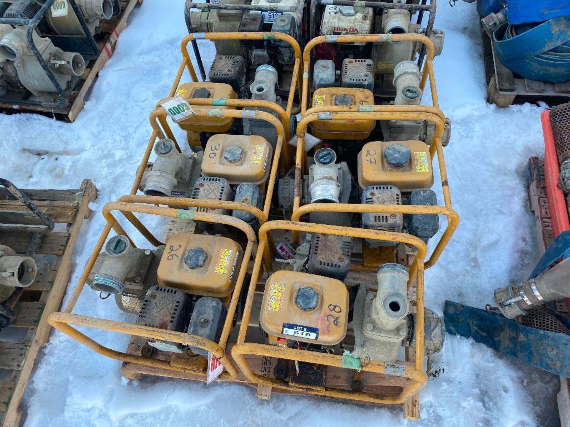 Pallet of (6) Asst. Pumps for Parts or Repair