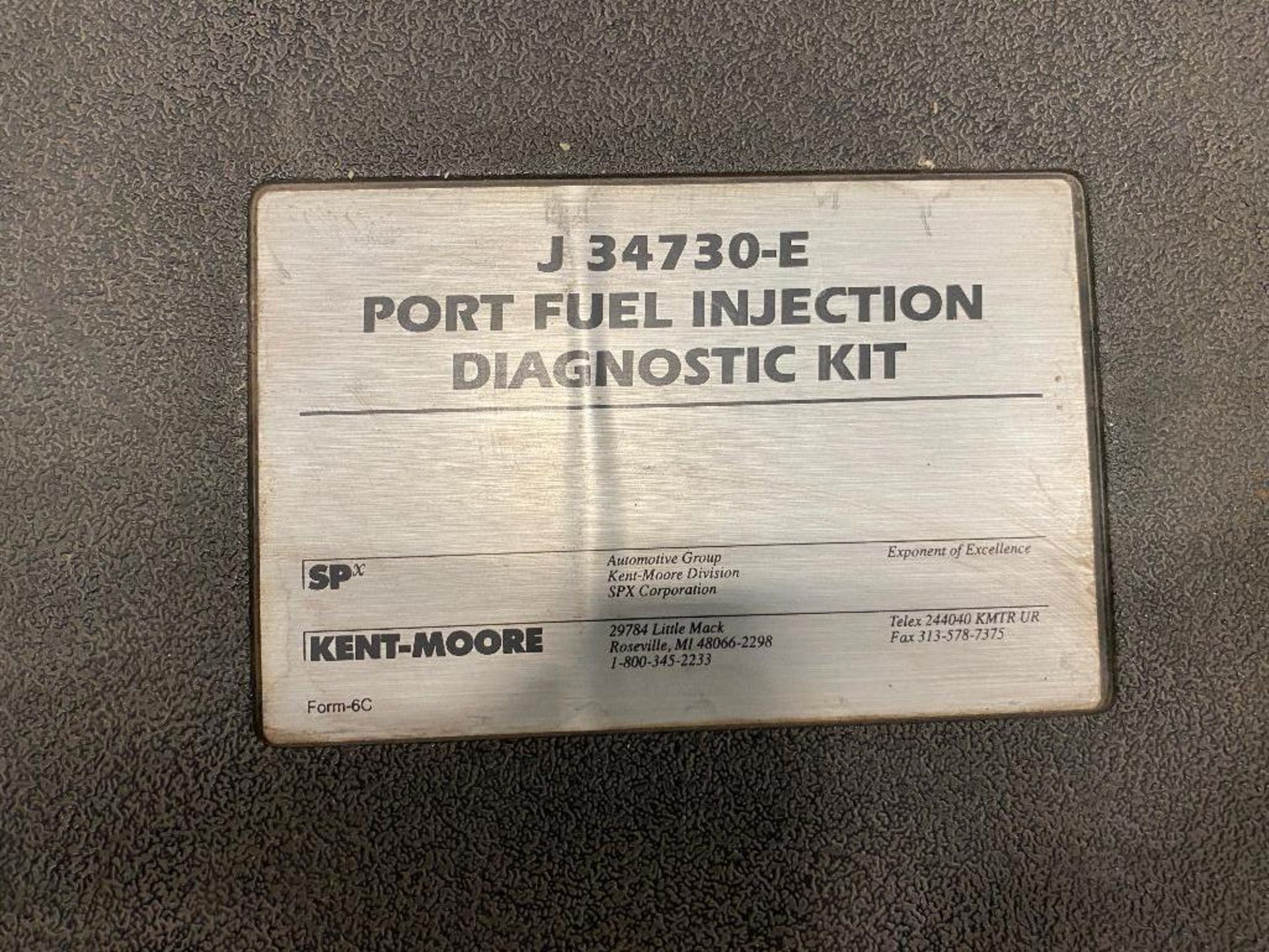 Kent Moore Port Fuel Injection Diagnostic Kit, J 34730-E - Image 4 of 4