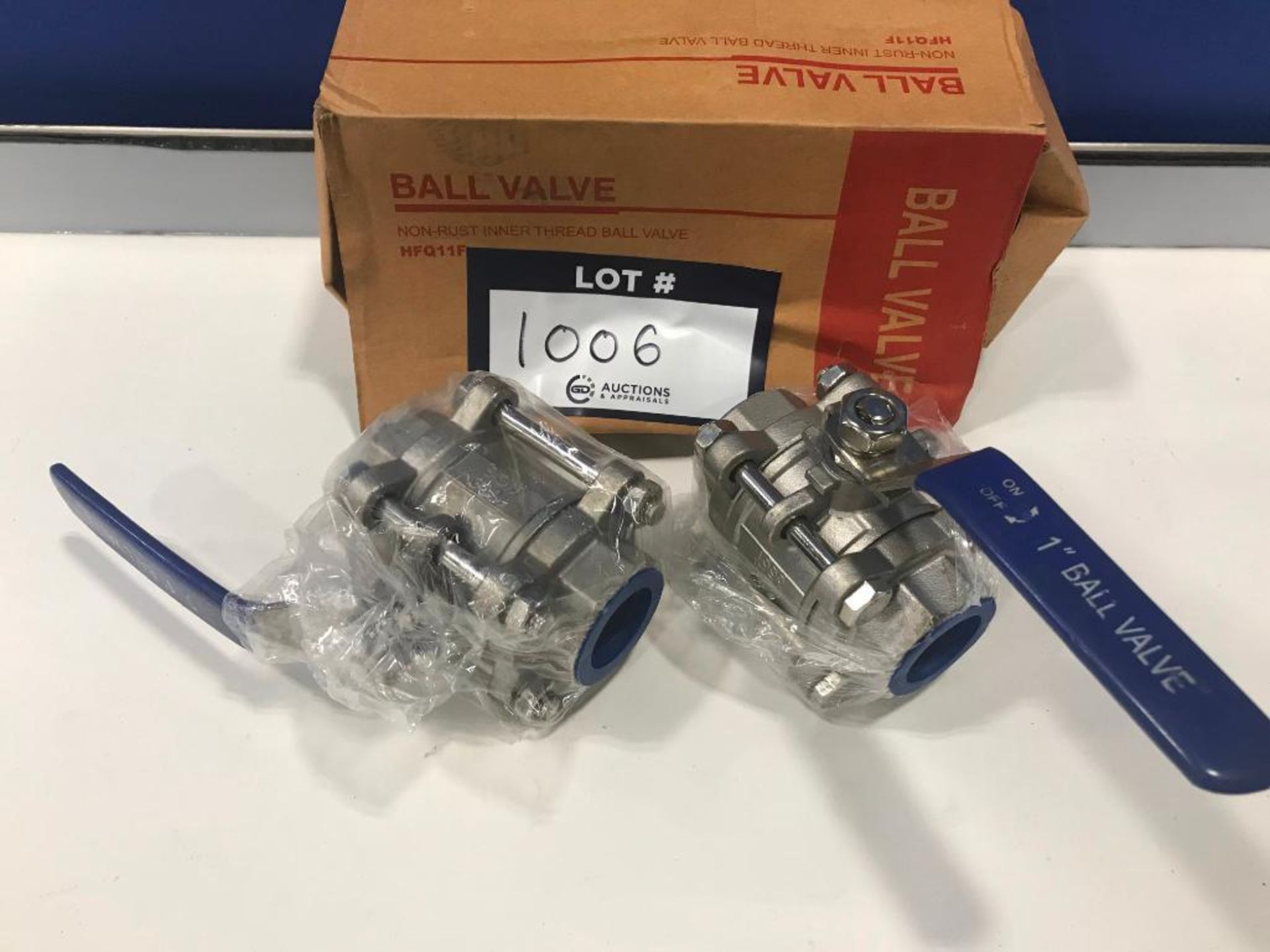 Ball Valves - Lot of 2