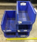 Stackable Sorting Boxes - Lot of 5