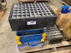 Lot of (4) Asst. Plastic Parts Bins