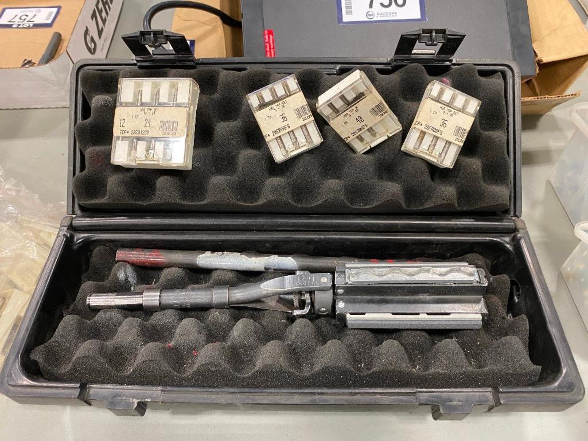 Lot of Portable Hone JN-25 and Asst. HSS Tap Sets - Image 2 of 3