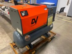 DeVair DV Systems B7.5TD Rotary Screw Air Compressor w/ DeVair ASD 30 Dryer, 7.5HP, 575V, 3PH, 8.0A