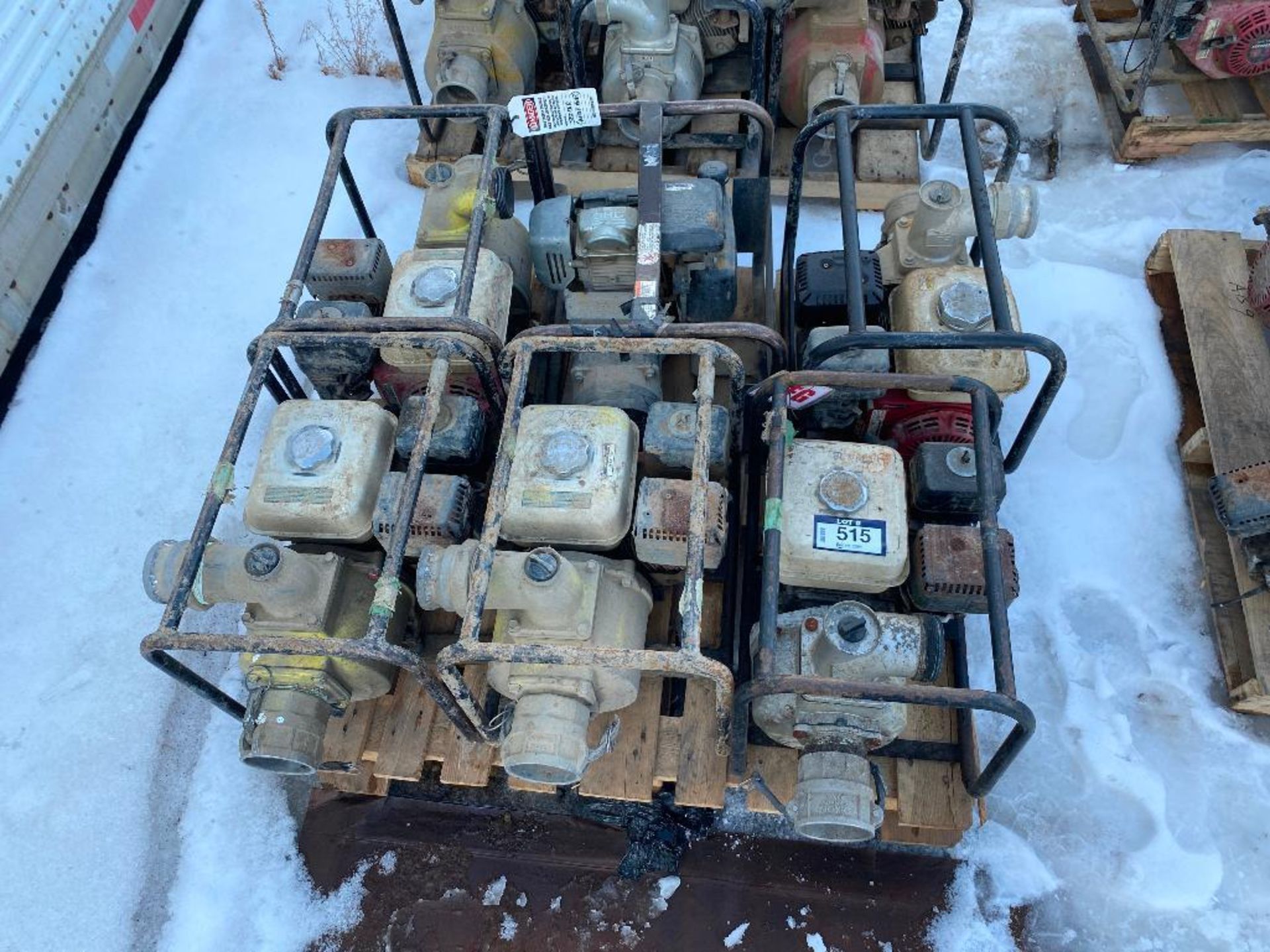 Pallet of (6) Asst. Pumps for Parts or Repair