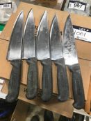 Used/Sharpened Knives - Lot of 5