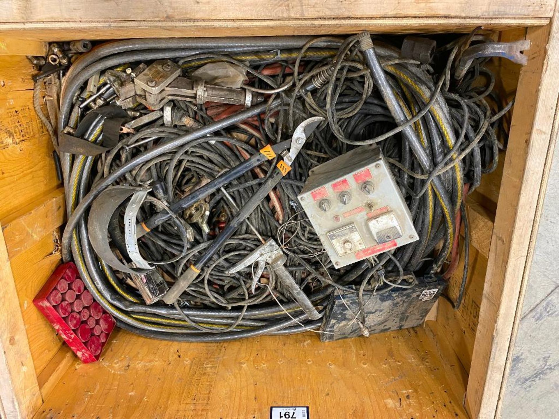 Crate of Asst. Hoses, Wires, etc. - Image 2 of 2