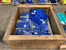 Crate of Approx. (45) Pairs of Bulwark Coveralls, Size: 44