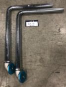 Stainless Drain Overflows - Lot of 2