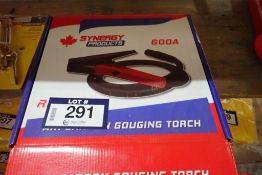 Synergy Products 600A Air Carbon Gouging Torch- NEW, UNUSED.
